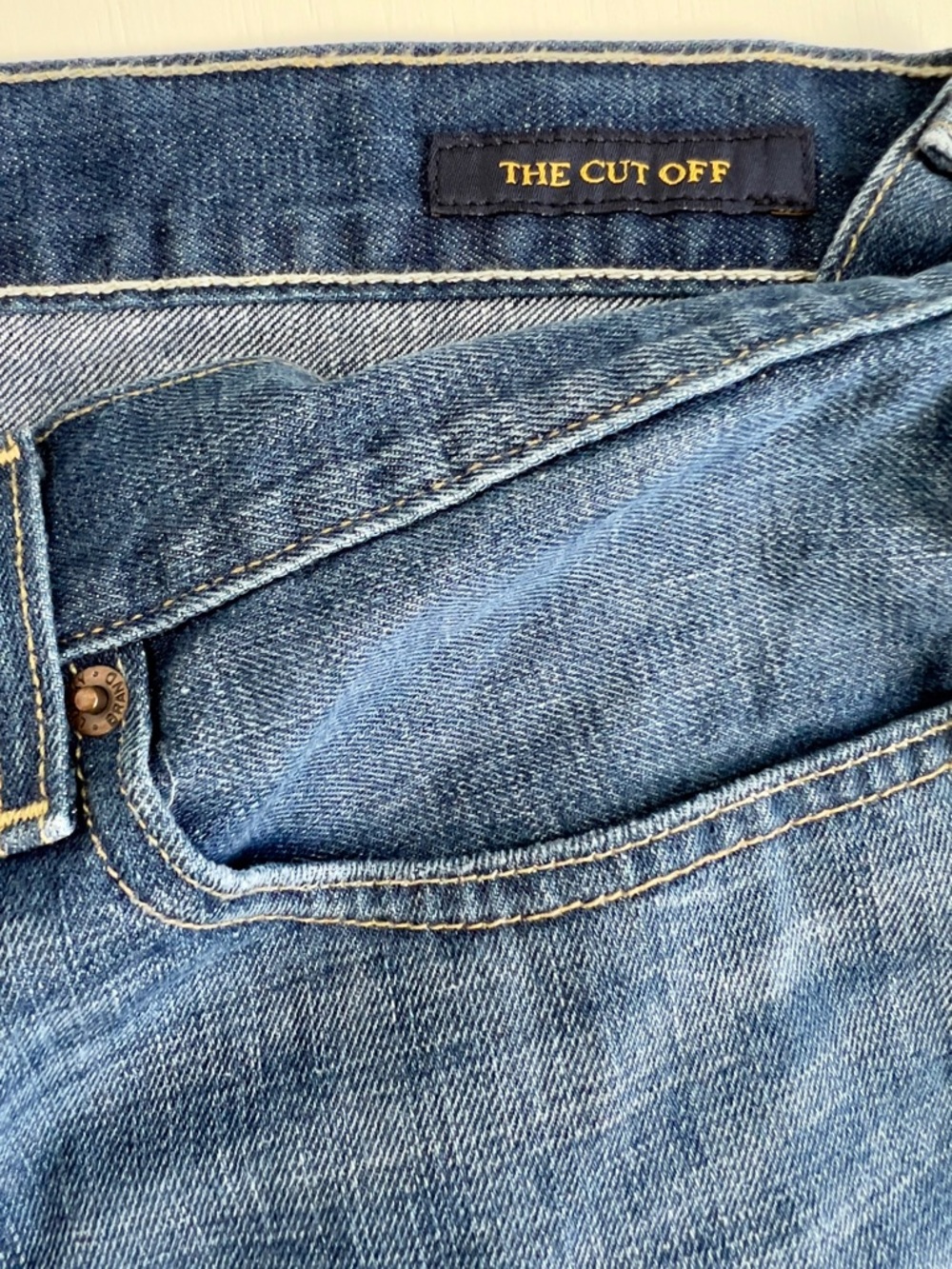 Lucky Brand Light Blue Denim Cutoff Shorts - Picture 3 of 6